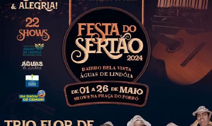 Festa do Sertão tem início no dia 1 de maio