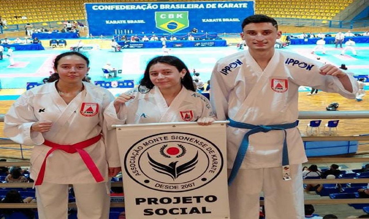 Atletas da AMSKA de Monte Sião brilham em etapa classificatória do Campeonato Brasileiro de Karatê