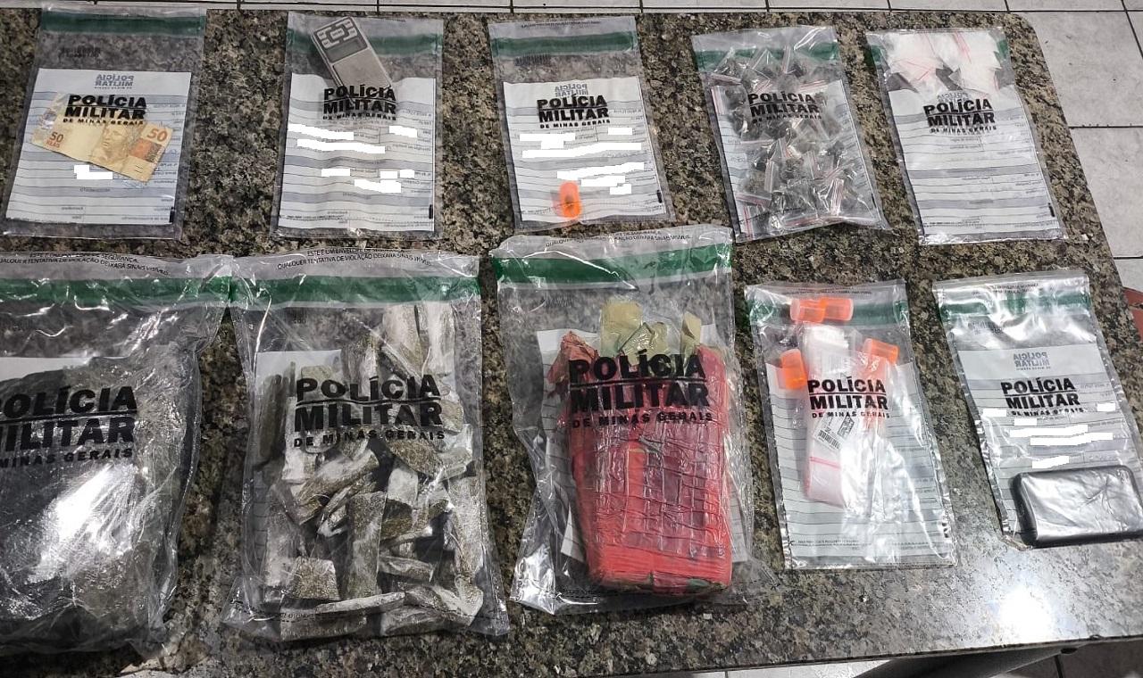 Polícia Militar prende cidadão por acusado de tráfico de drogas em Monte Sião