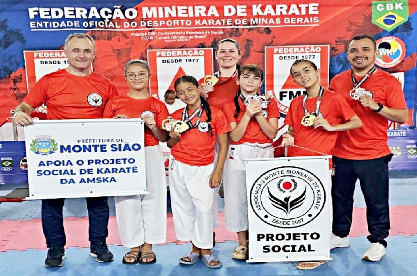 Karate de Monte Sião brilha em etapa classificatória e garante vagas para final do Mineiro 2026