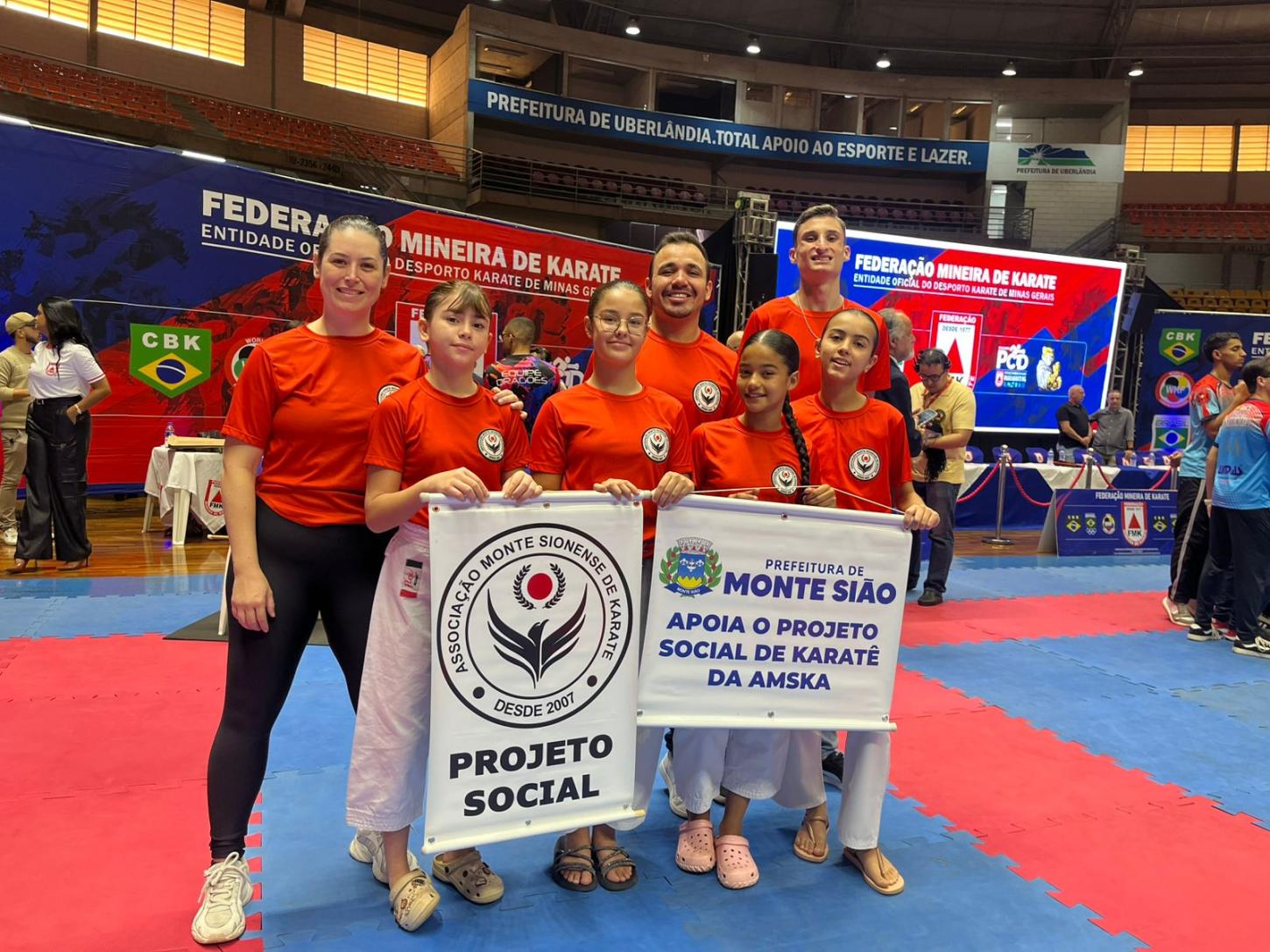 Equipe de karatê de Monte Sião faz história com ouro inédito no Campeonato Mineiro