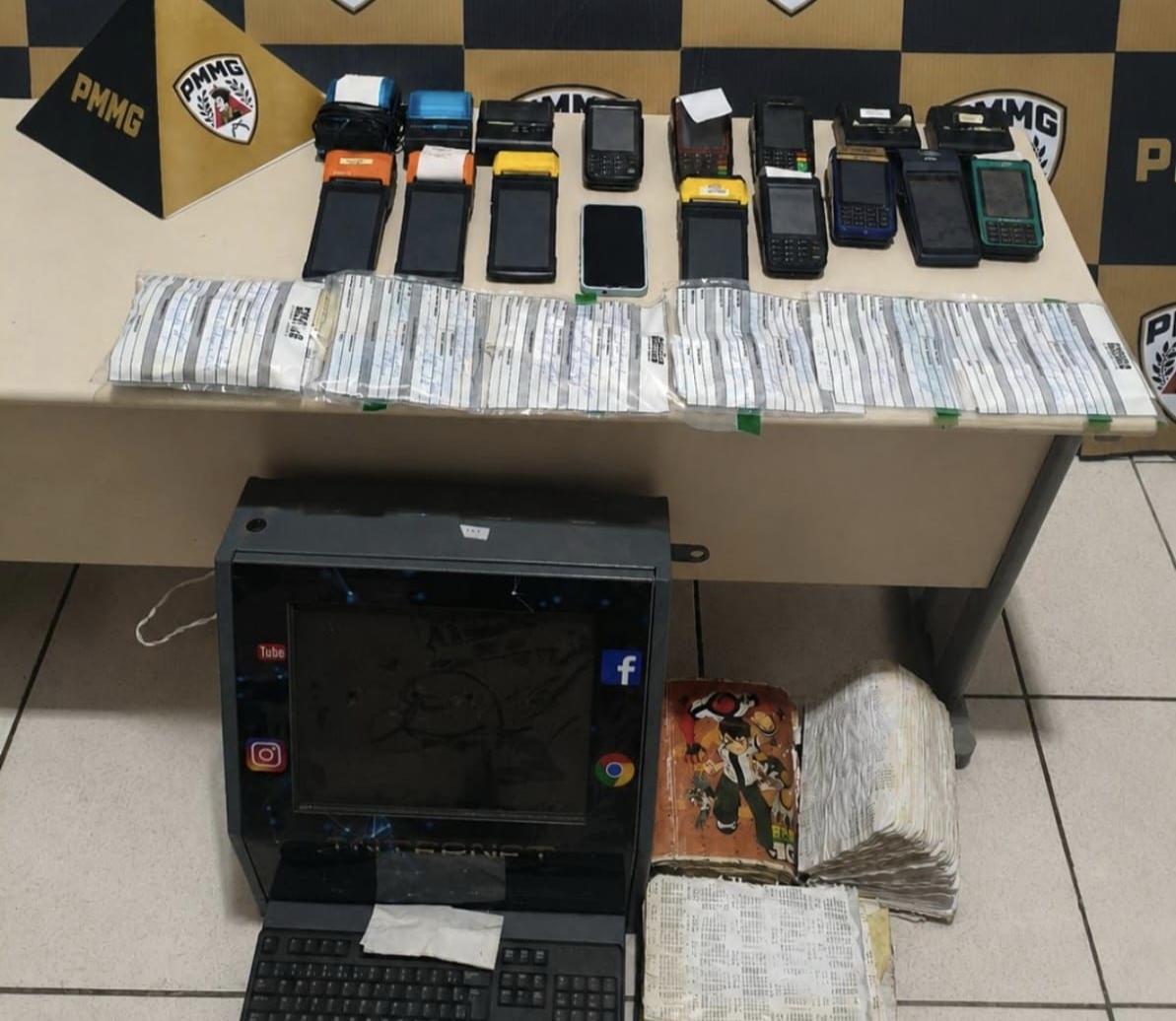 Operação Luminis: Polícia Militar desarticula ponto de jogo de azar em Ouro Fino