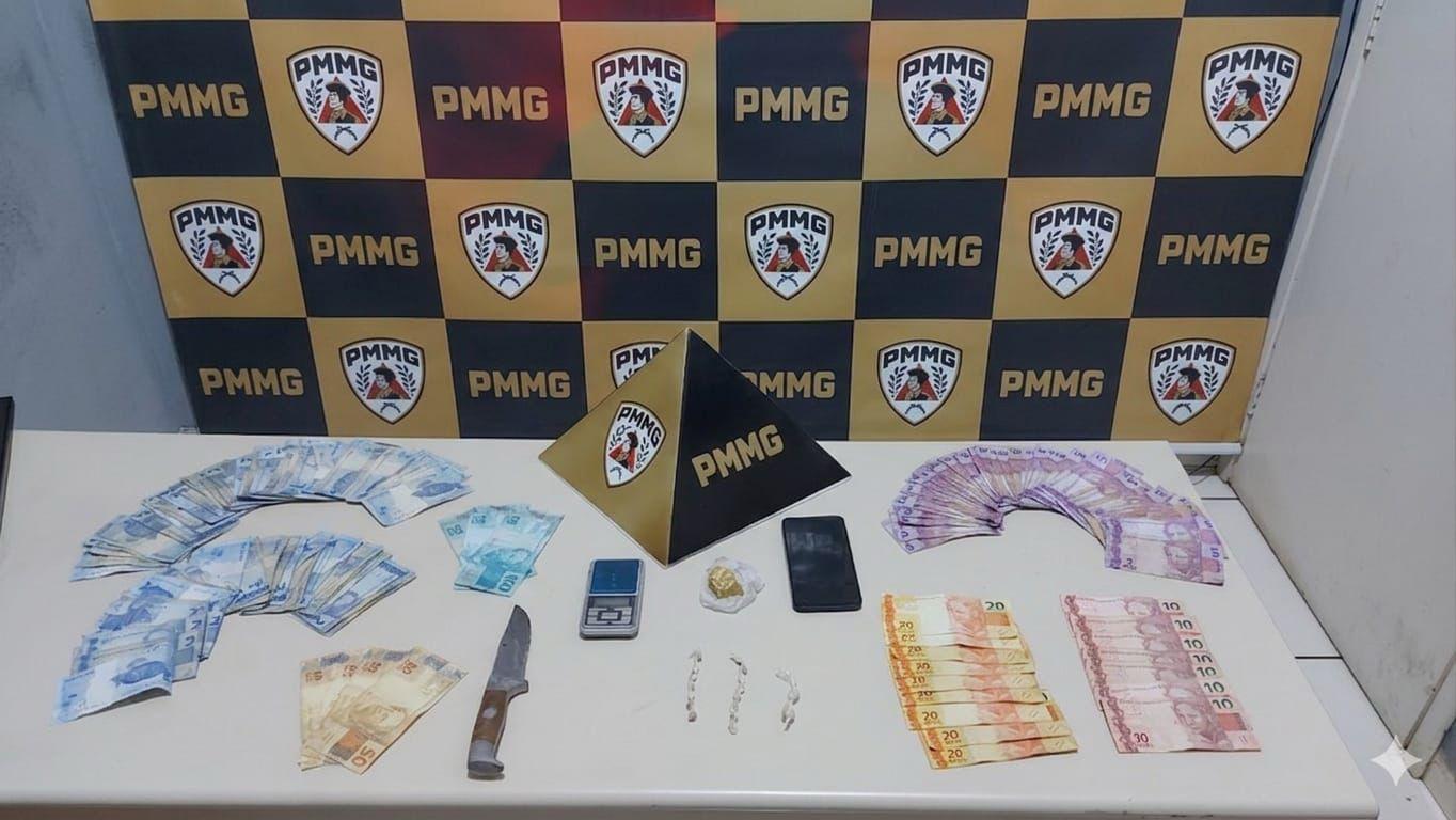 Polícia Militar apreende menores por tráfico de drogas em Ouro Fino