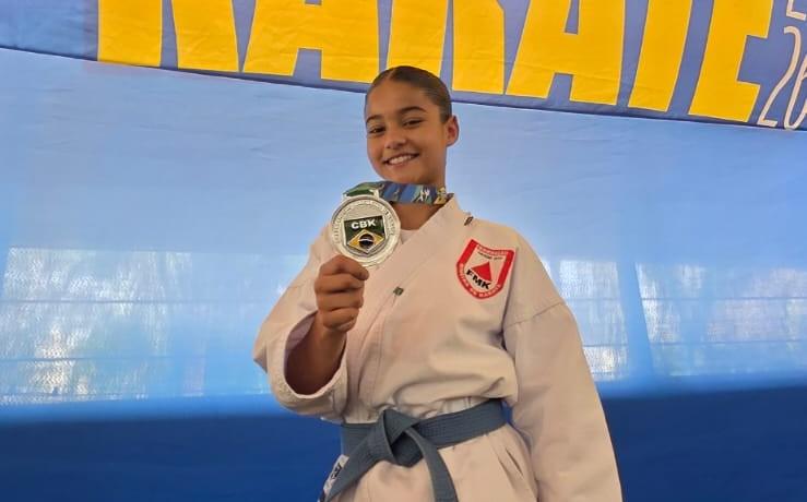 Karateca de Monte Sião garante vaga na final do Campeonato Brasileiro de Karate 2026