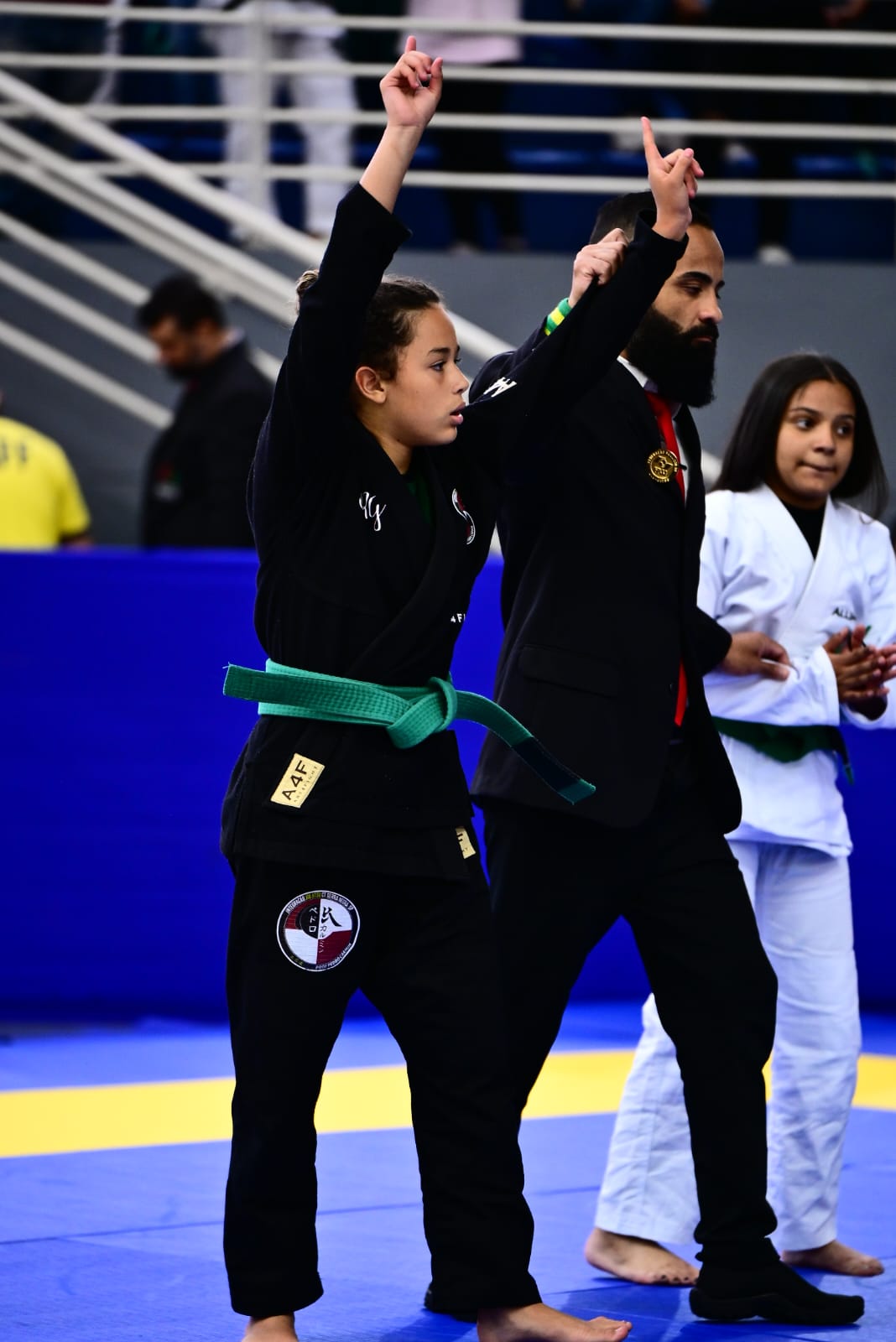 Anna Franzolin destaca Serra Negra no Campeonato Paulista de Jiu-Jitsu