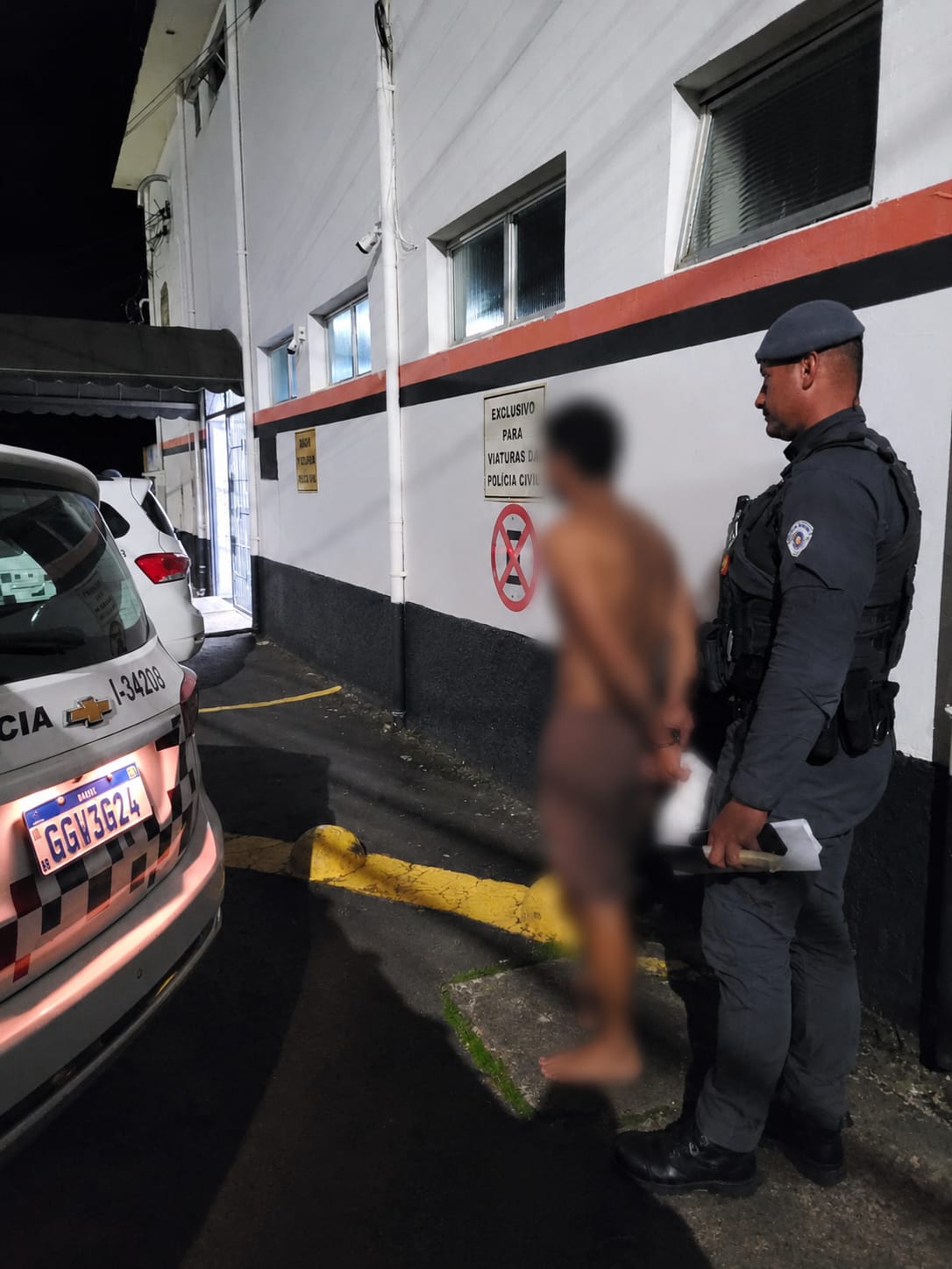 Homem é detido por violência doméstica em Serra Negra após acionamento via 190