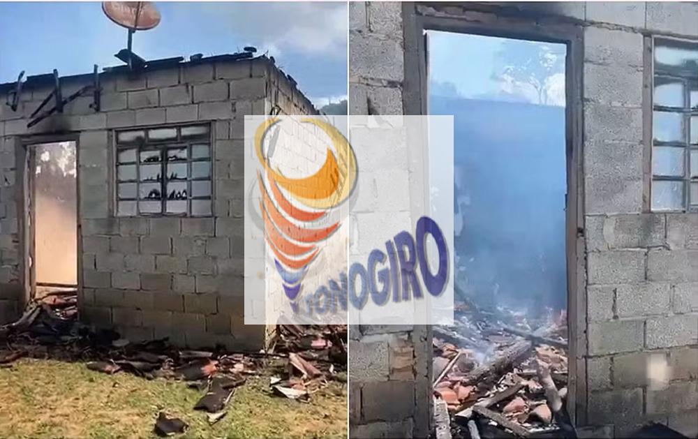 Homem é preso em flagrante após incendiar casa de ex-companheira em Senador Amaral