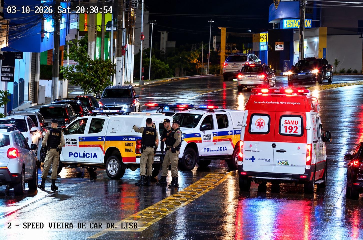 Videomonitoramento da Prefeitura auxilia na localização de suspeitos após tentativa de homicídio em Pouso Alegre