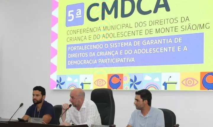 5ª Conferência Municipal dos Direitos da Criança e do Adolescente é realizada em Monte Sião