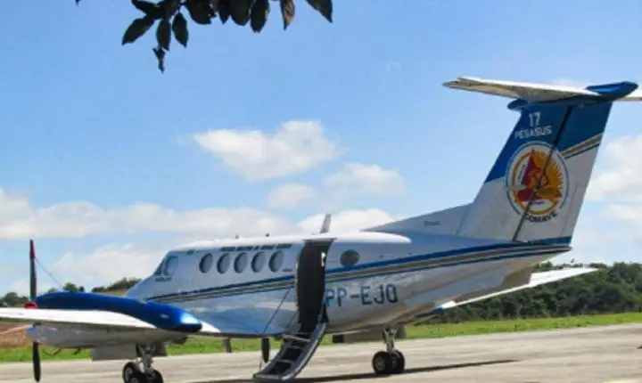 Avião da Polícia Militar que caiu no Vale do Aço decolou do Aeroporto da Pampulha, em Belo Horizonte