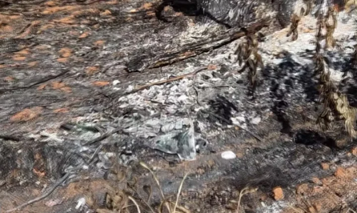 Exames tentam identificar corpo carbonizado em Pouso Alegre após localização de veículo