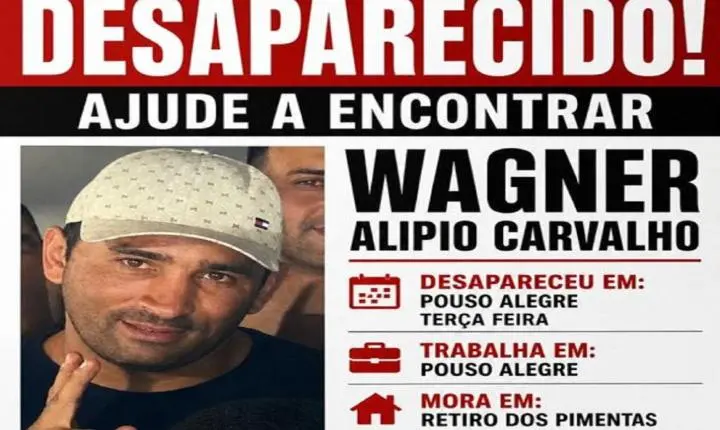 Família procura trabalhador desaparecido em Pouso Alegre