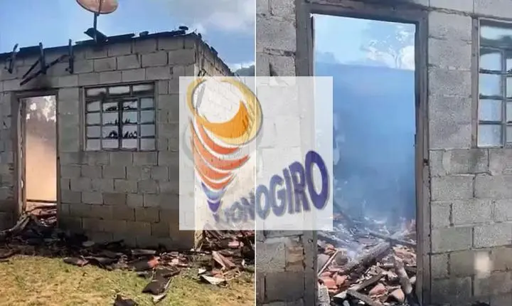 Homem é preso em flagrante após incendiar casa de ex-companheira em Senador Amaral
