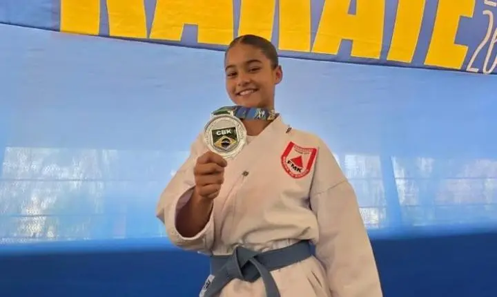 Karateca de Monte Sião garante vaga na final do Campeonato Brasileiro de Karate 2026