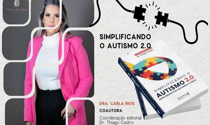 Livro 'Simplificando o autismo 2.0' conta com contribuição de psiquiatra de Monte Sião