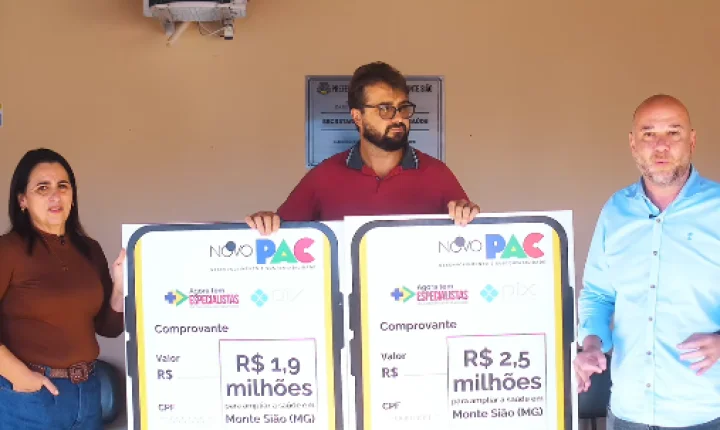 Monte Sião impulsiona a saúde com R$ 4,4 milhões em novos investimentos