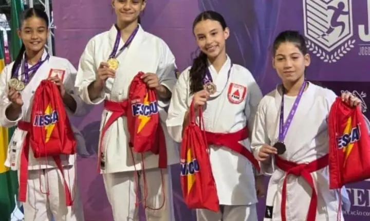 Monte-sionense Tainá V. Costa conquista duas medalhas de prata nos Jogos Escolares de Minas Gerais