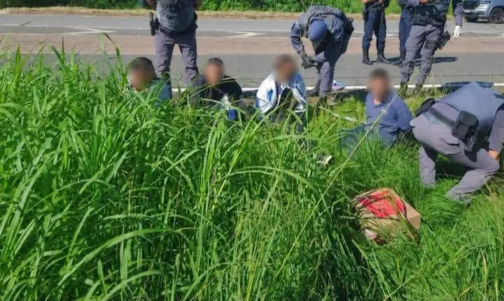 Quadrilha é presa após roubo a residência em Espírito Santo do Pinhal