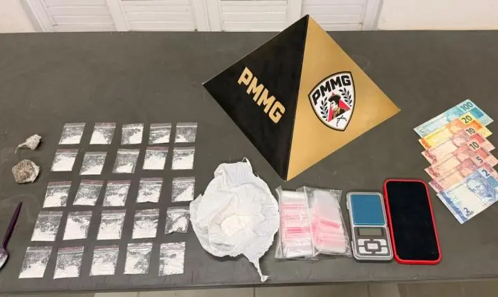 Trafico de Drogas é interrompido pela Polícia Militar de Ouro Fino